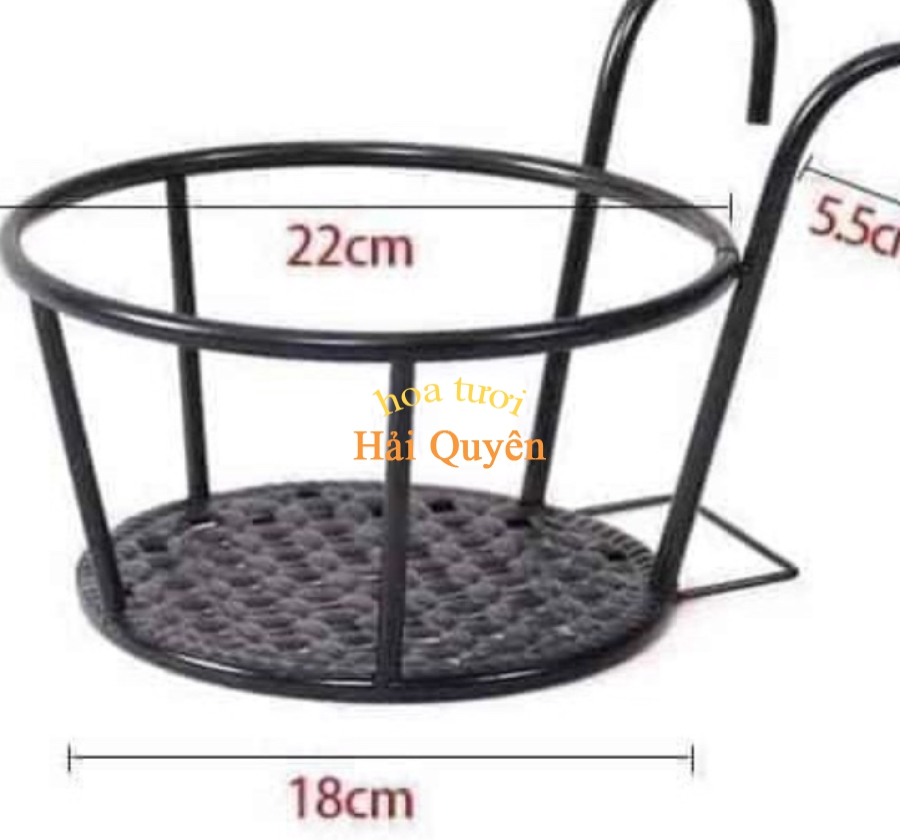 Chậu Cây Cảnh Treo Lan Can Ban Công